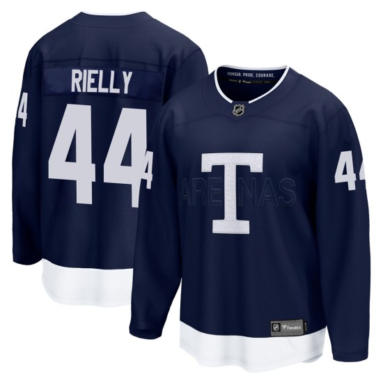 Morgan Rielly Toronto Maple Leafs Youth Breakaway 2022 Heritage Classic Fanatics Branded Jersey - Navy