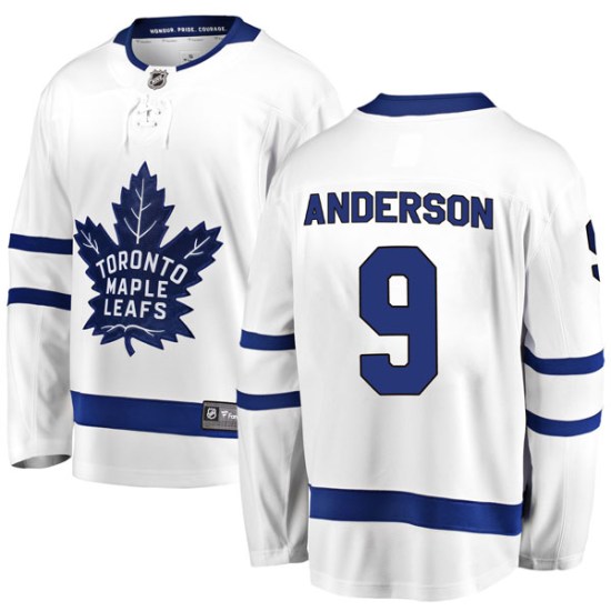 Glenn Anderson Toronto Maple Leafs Breakaway Away Fanatics Branded Jersey - White