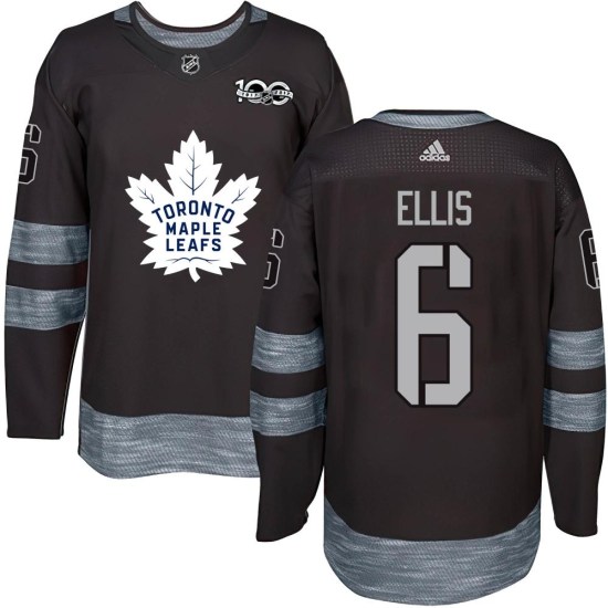 Ron Ellis Toronto Maple Leafs Youth Authentic 1917-2017 100th Anniversary Jersey - Black