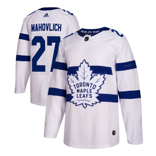 Frank Mahovlich Toronto Maple Leafs Youth Authentic 2018 Stadium Series Adidas Jersey - White