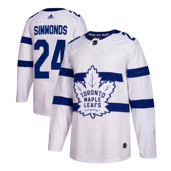Wayne Simmonds Toronto Maple Leafs Youth Authentic 2018 Stadium Series Adidas Jersey - White