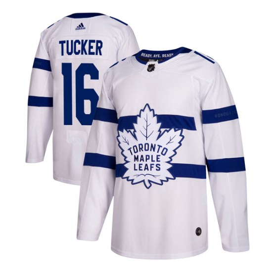 Darcy Tucker Toronto Maple Leafs Youth Authentic 2018 Stadium Series Adidas Jersey - White