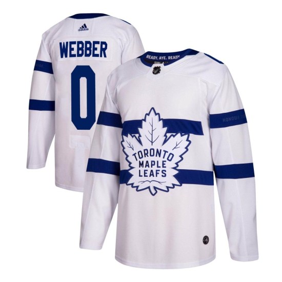 Cade Webber Toronto Maple Leafs Youth Authentic 2018 Stadium Series Adidas Jersey - White