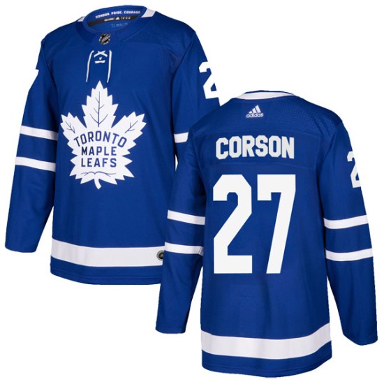 Shayne Corson Toronto Maple Leafs Youth Authentic Home Adidas Jersey - Blue