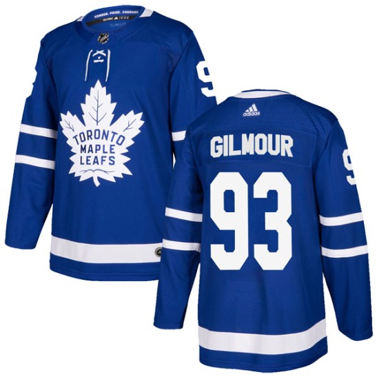 Doug Gilmour Toronto Maple Leafs Youth Authentic Home Adidas Jersey - Blue