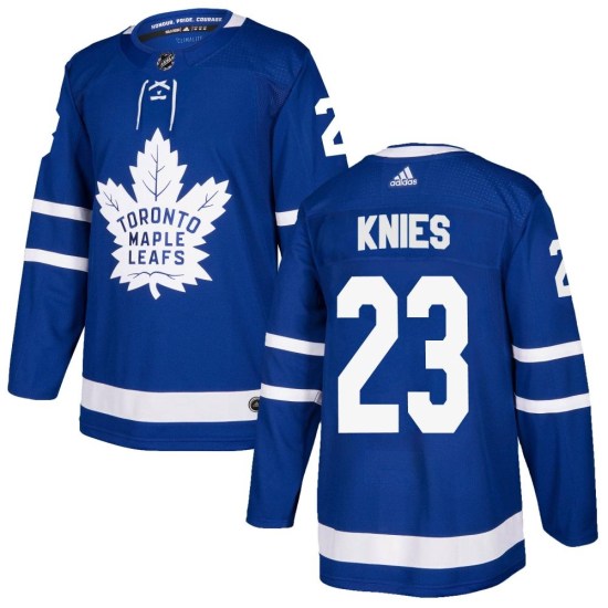 Matthew Knies Toronto Maple Leafs Youth Authentic Home Adidas Jersey - Blue