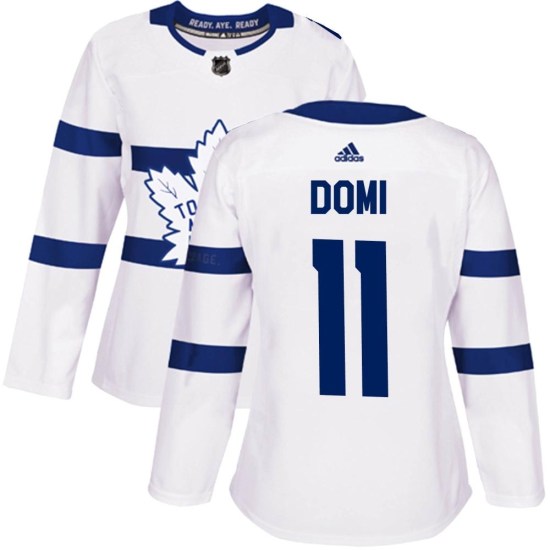 Max Domi Toronto Maple Leafs Women's Authentic 2018 Stadium Series Adidas Jersey - White