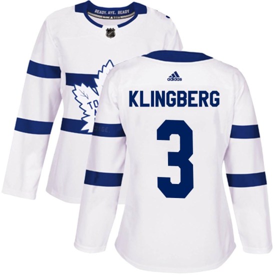 John Klingberg Toronto Maple Leafs Women's Authentic 2018 Stadium Series Adidas Jersey - White