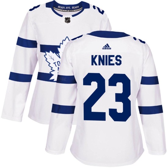 Matthew Knies Toronto Maple Leafs Women's Authentic 2018 Stadium Series Adidas Jersey - White