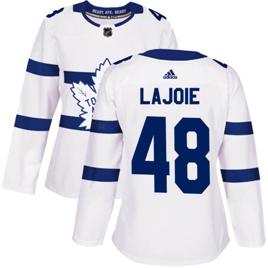 Maxime Lajoie Toronto Maple Leafs Women's Authentic 2018 Stadium Series Adidas Jersey - White