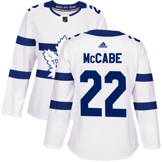 Jake McCabe Toronto Maple Leafs Women's Authentic 2018 Stadium Series Adidas Jersey - White