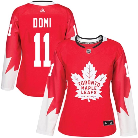 Max Domi Toronto Maple Leafs Women's Authentic Alternate Adidas Jersey - Red