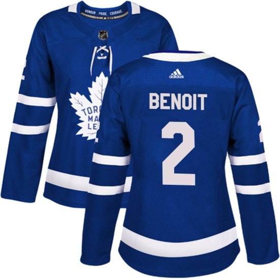 Simon Benoit Toronto Maple Leafs Women's Authentic Home Adidas Jersey - Blue