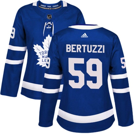 Tyler Bertuzzi Toronto Maple Leafs Women's Authentic Home Adidas Jersey - Blue