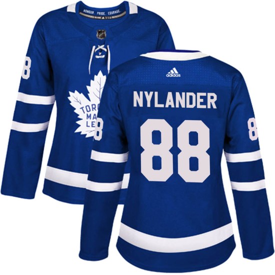 William Nylander Toronto Maple Leafs Women's Authentic Home Adidas Jersey - Blue