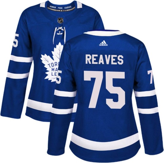 Ryan Reaves Toronto Maple Leafs Women's Authentic Home Adidas Jersey - Blue